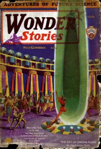 Large Thumbnail For Wonder Stories v3 2 - The Time Projector - David Lasser