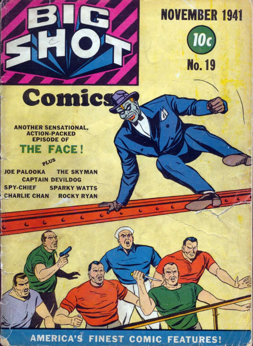 Comic Book Cover For Big Shot 19