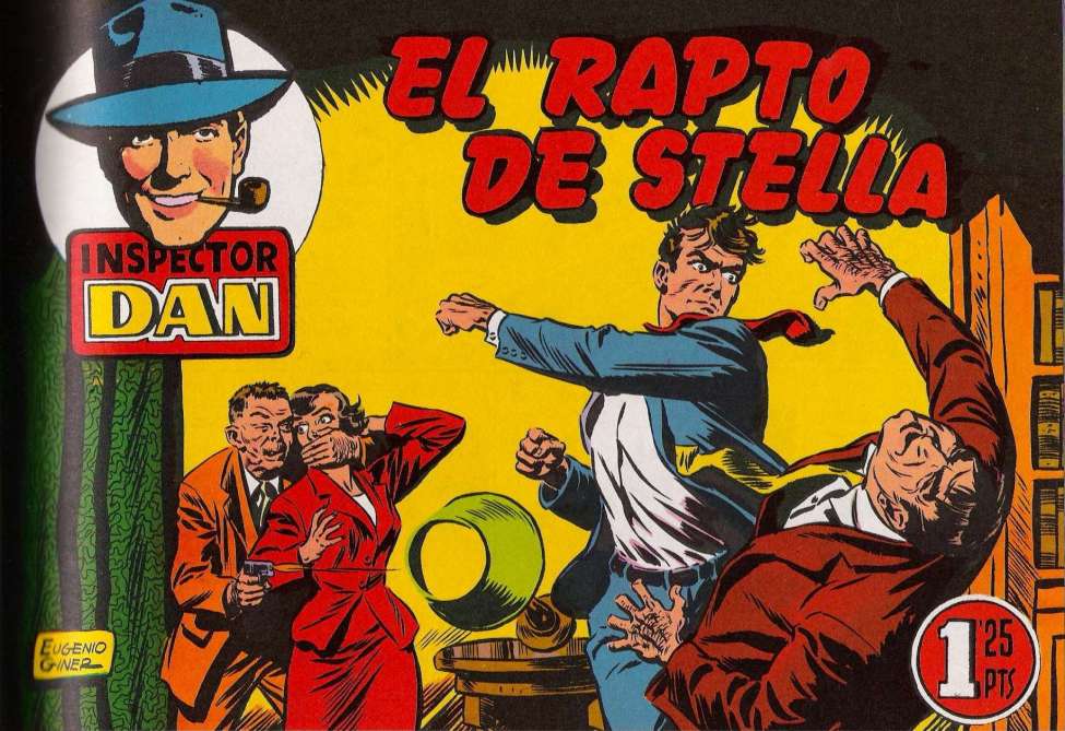 Comic Book Cover For Inspector Dan 18 - El Rapto de Stella