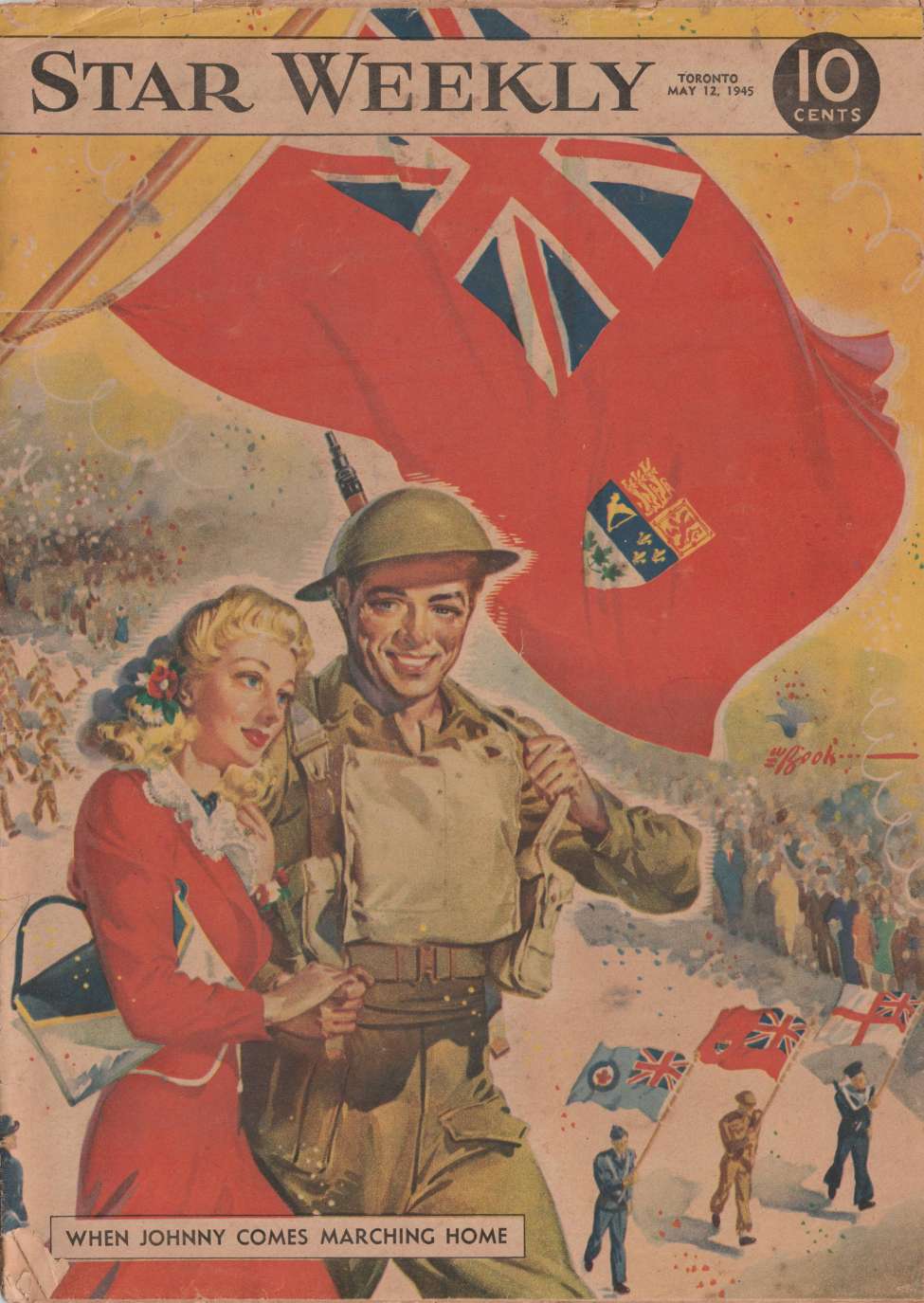 Book Cover For The Star Weekly 1945-05-12