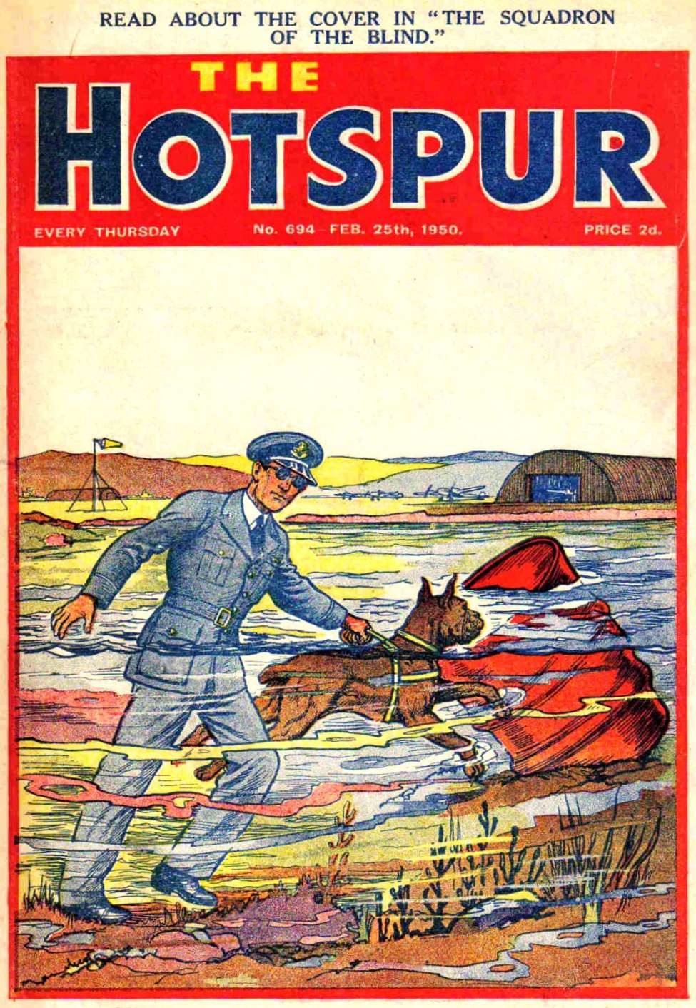 Comic Book Cover For The Hotspur 694