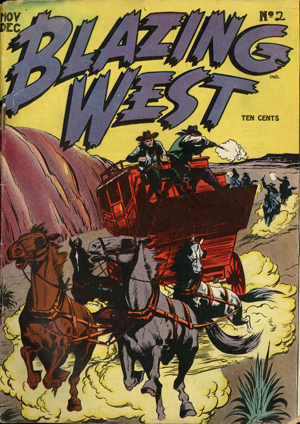 Book Cover For Blazing West 2