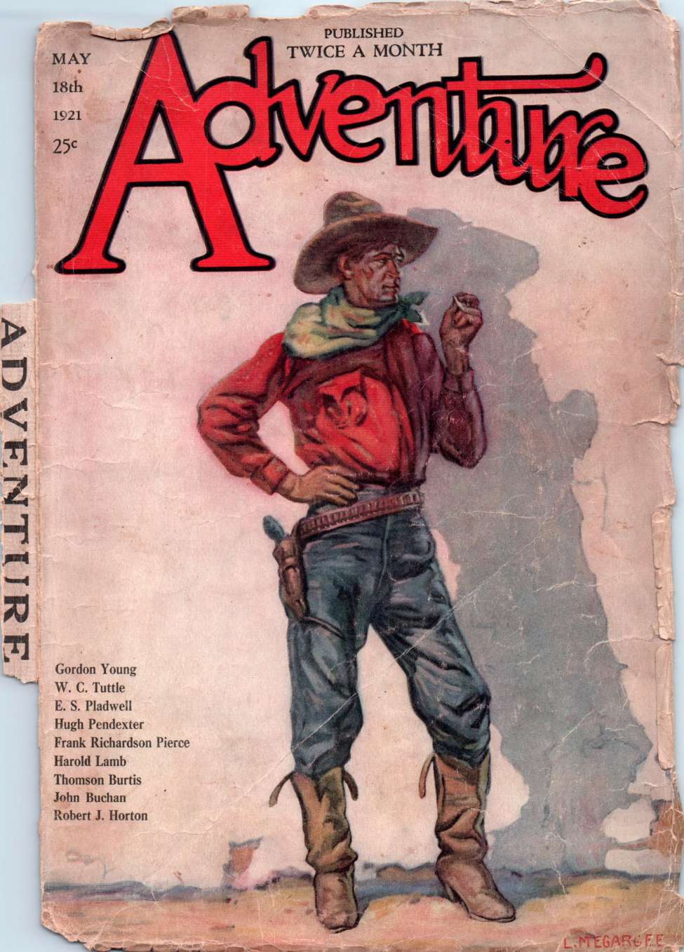 Comic Book Cover For Adventure v29 4
