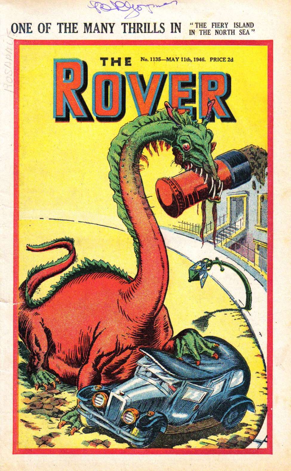 Book Cover For The Rover 1135
