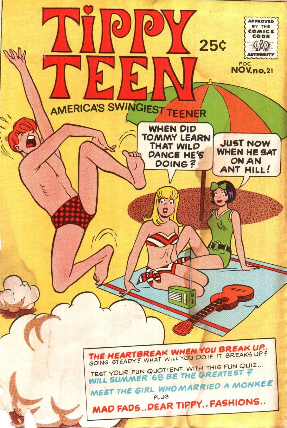 Book Cover For Tippy Teen 21