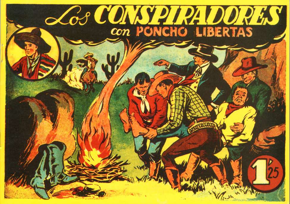Comic Book Cover For Poncho Libertas 10 - Los Conspiradores