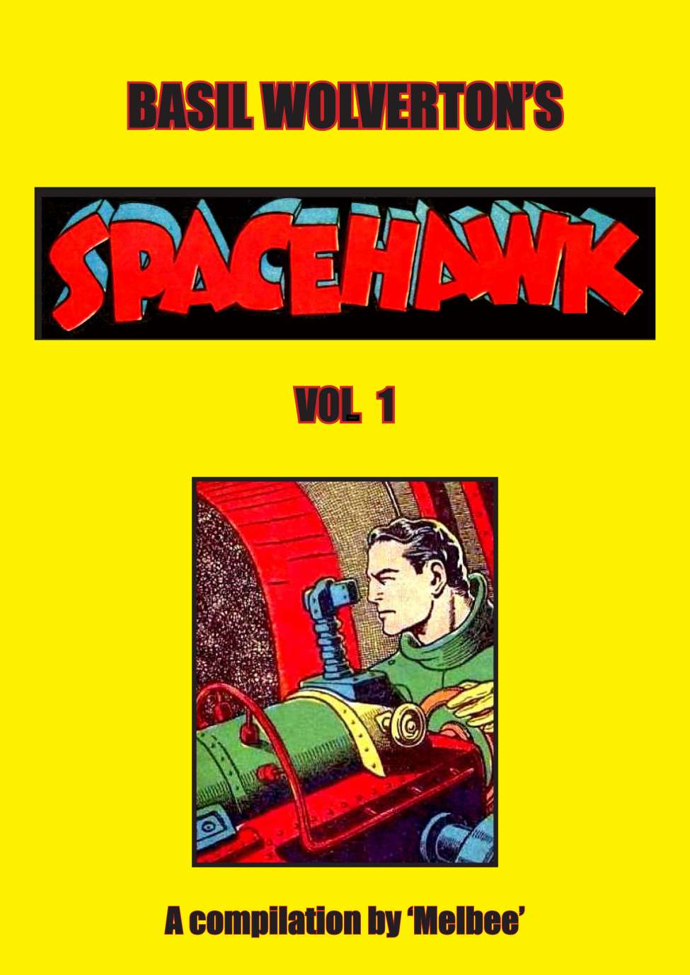 Book Cover For Spacehawk v1