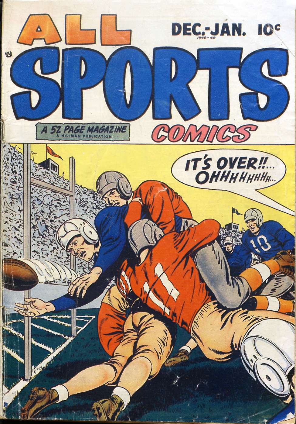 Book Cover For All Sports Comics 2