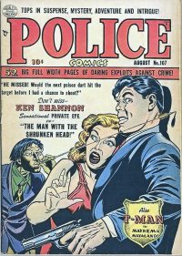 Large Thumbnail For Police Comics 107 - Version 2