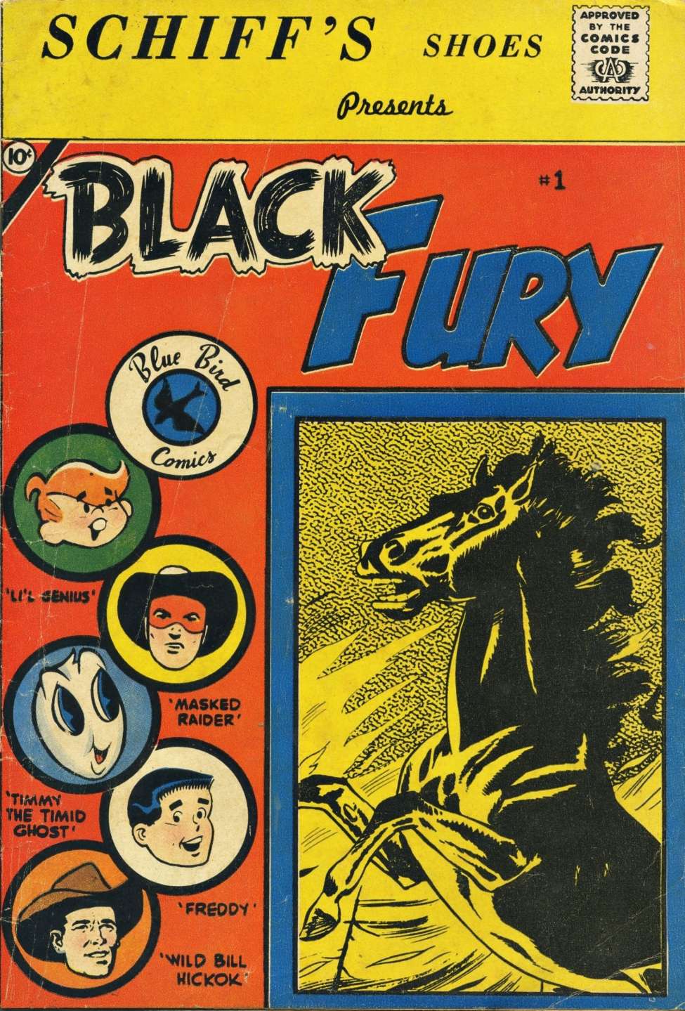 Book Cover For Black Fury 1 (Blue Bird)