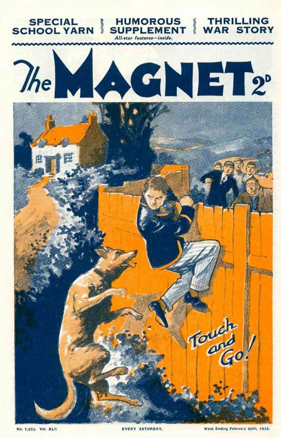 Book Cover For The Magnet 1253 - The Hunted Master!