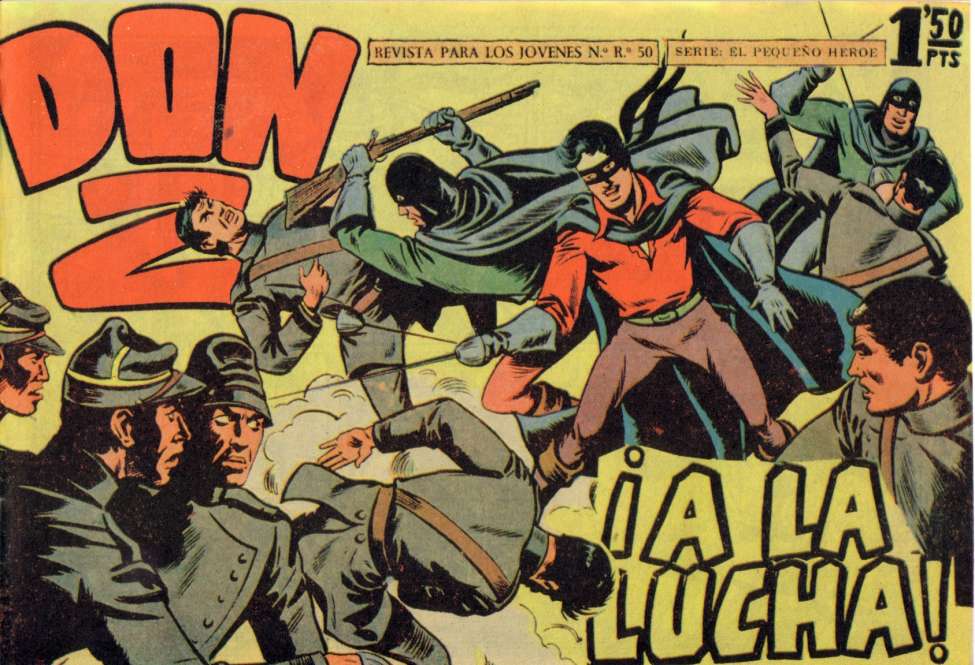 Comic Book Cover For Don Z 14 - ¡A La Lucha!