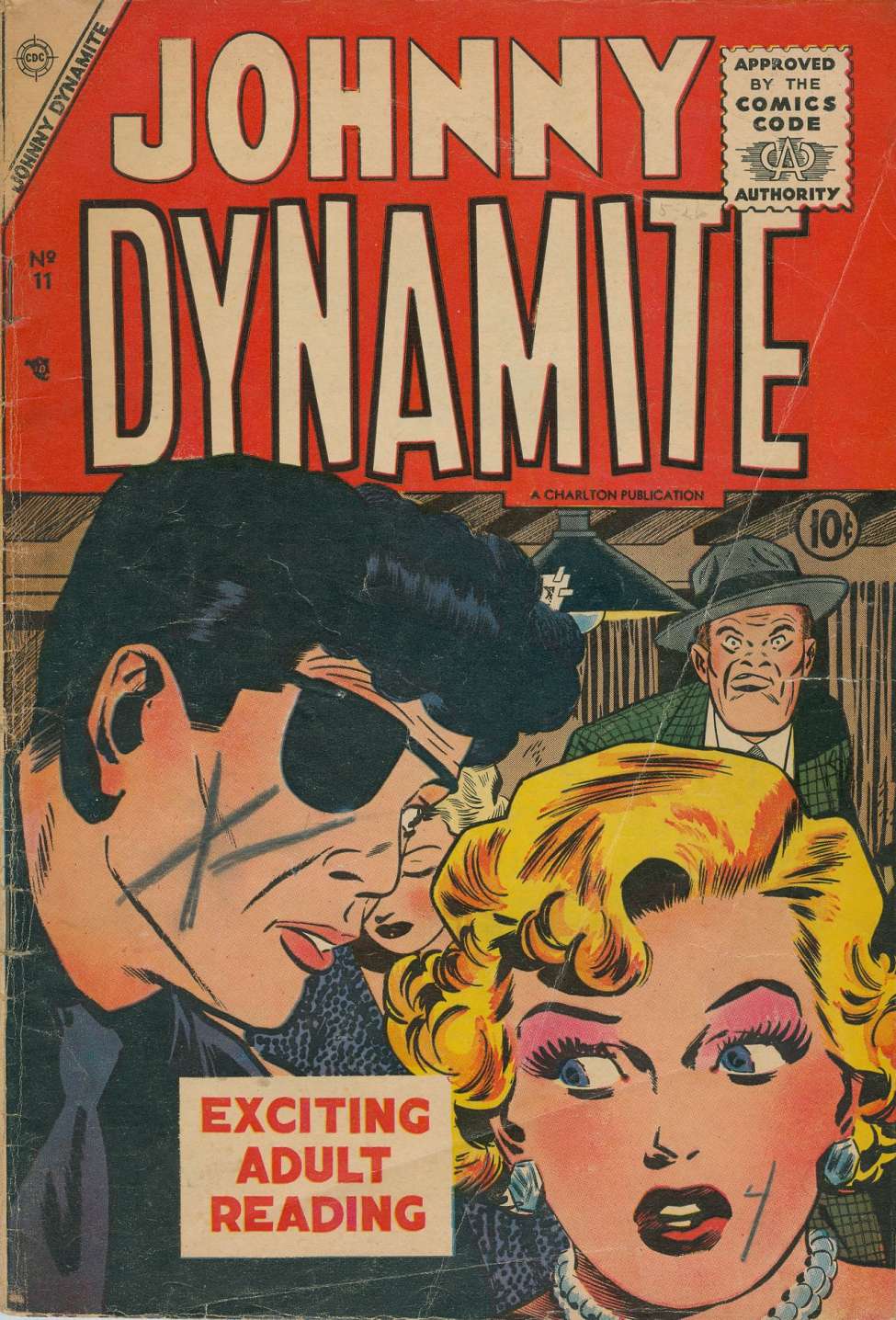 Comic Book Cover For Johnny Dynamite 11