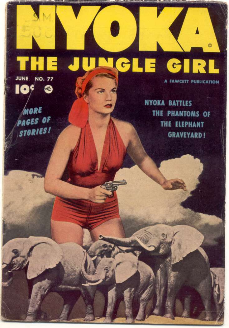 Book Cover For Nyoka the Jungle Girl 77 - Version 1
