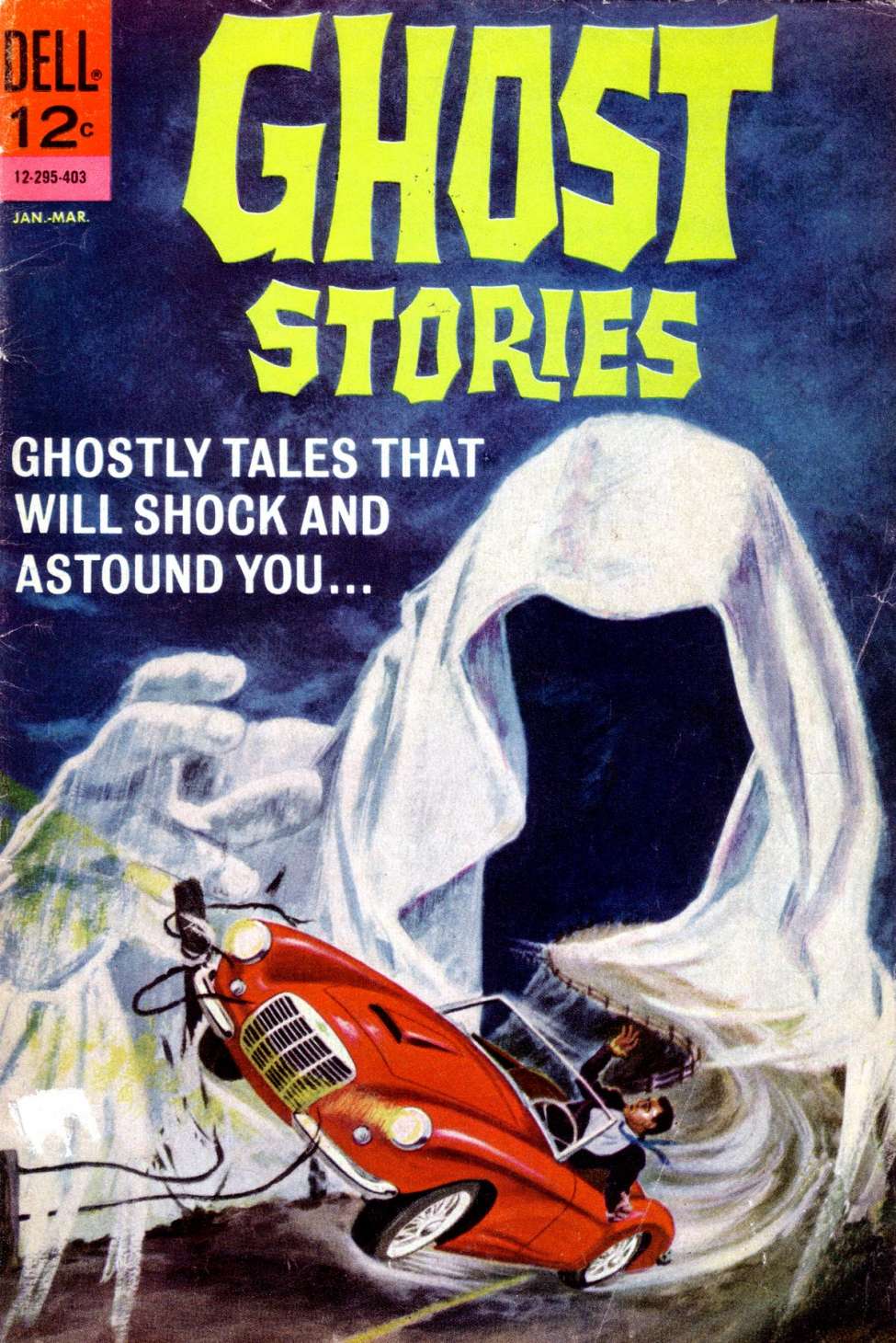 Comic Book Cover For Ghost Stories 5