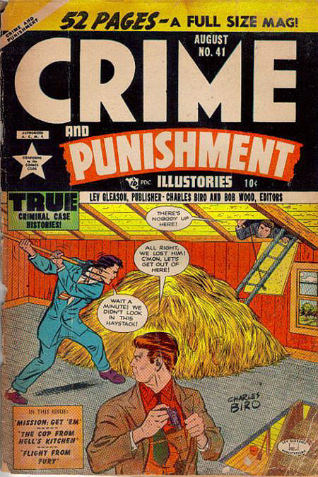 Comic Book Cover For Crime and Punishment 41 - Version 1