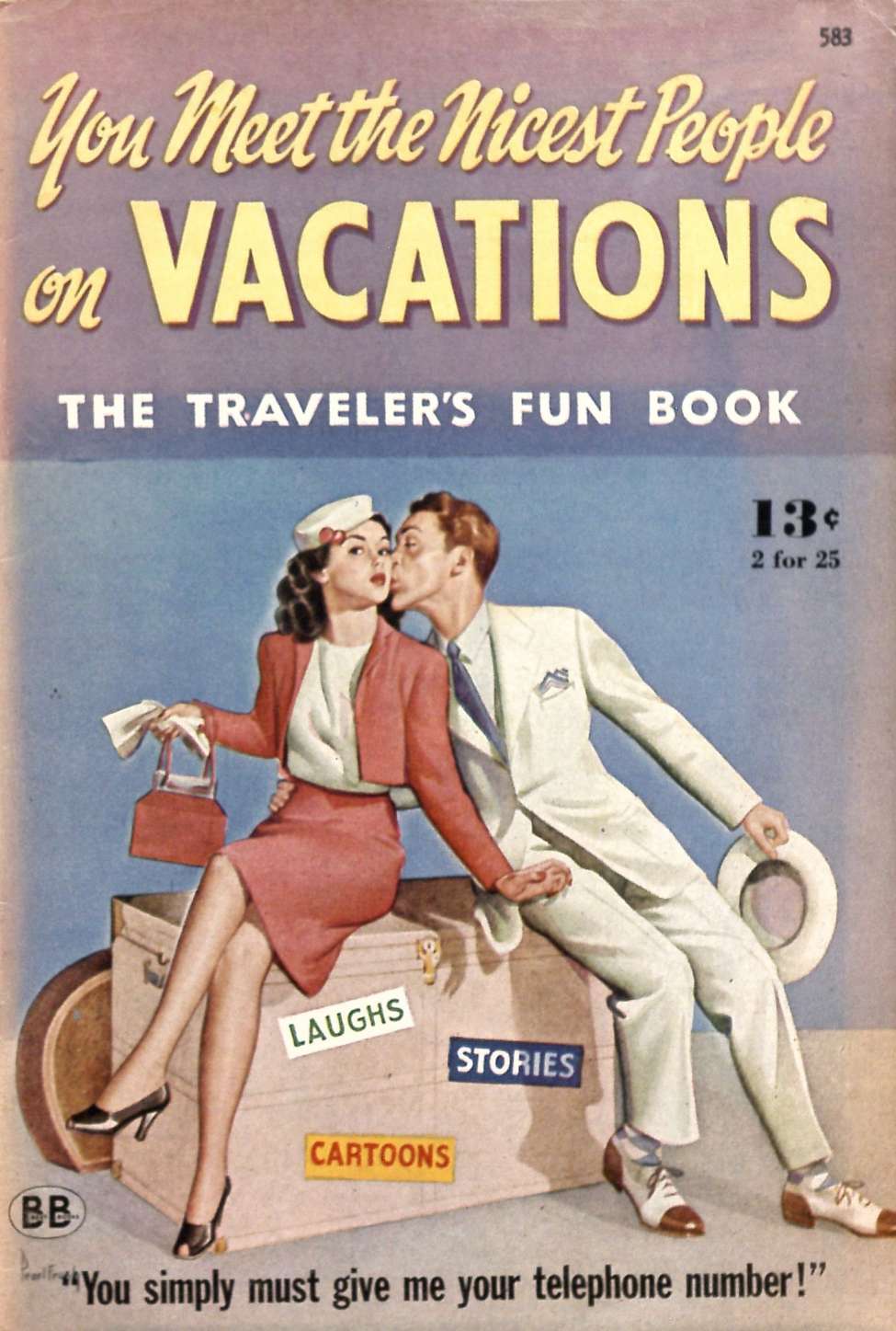Book Cover For Best Books 583 - You Meet the Nicest People on Vacations