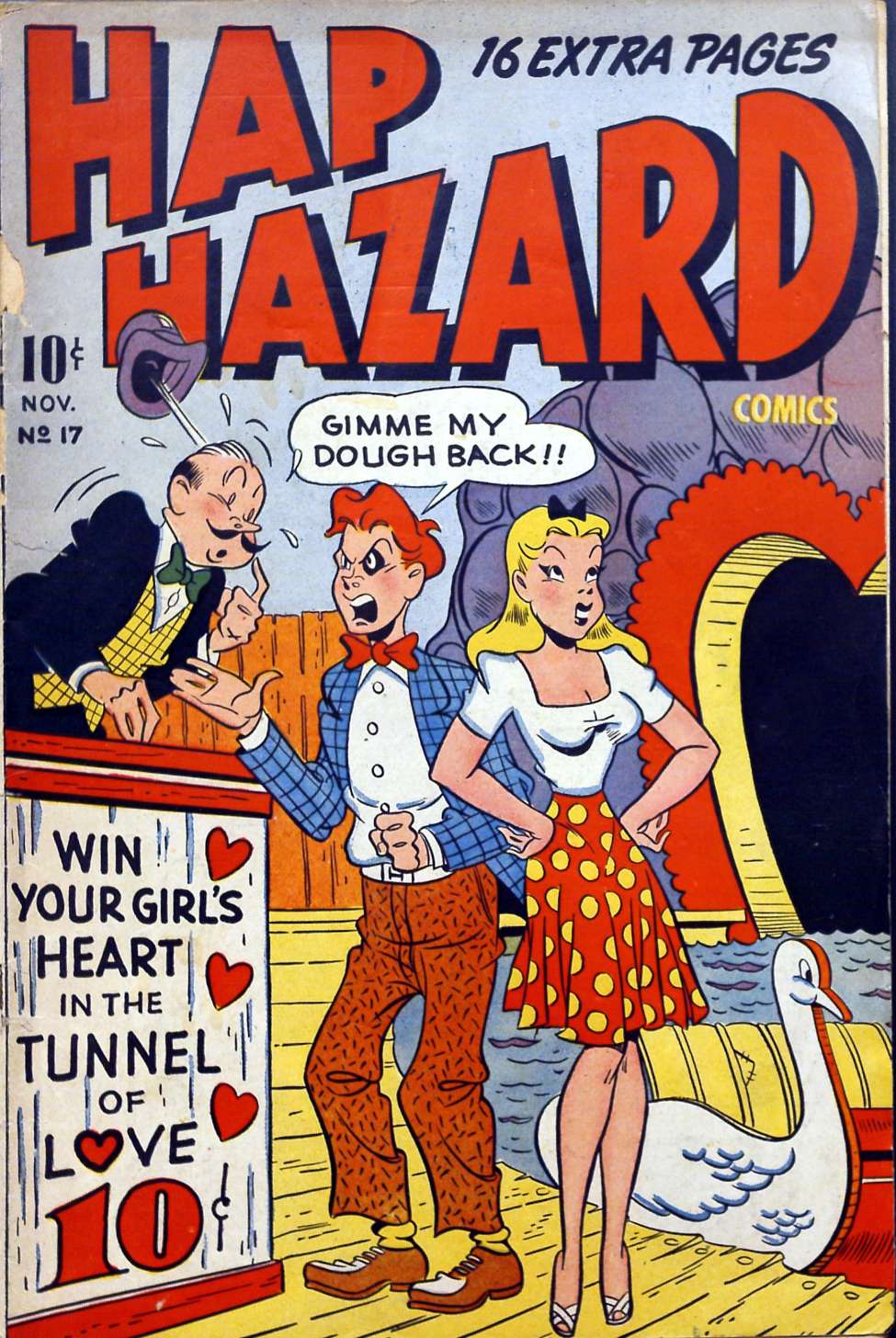 Book Cover For Hap Hazard Comics 17