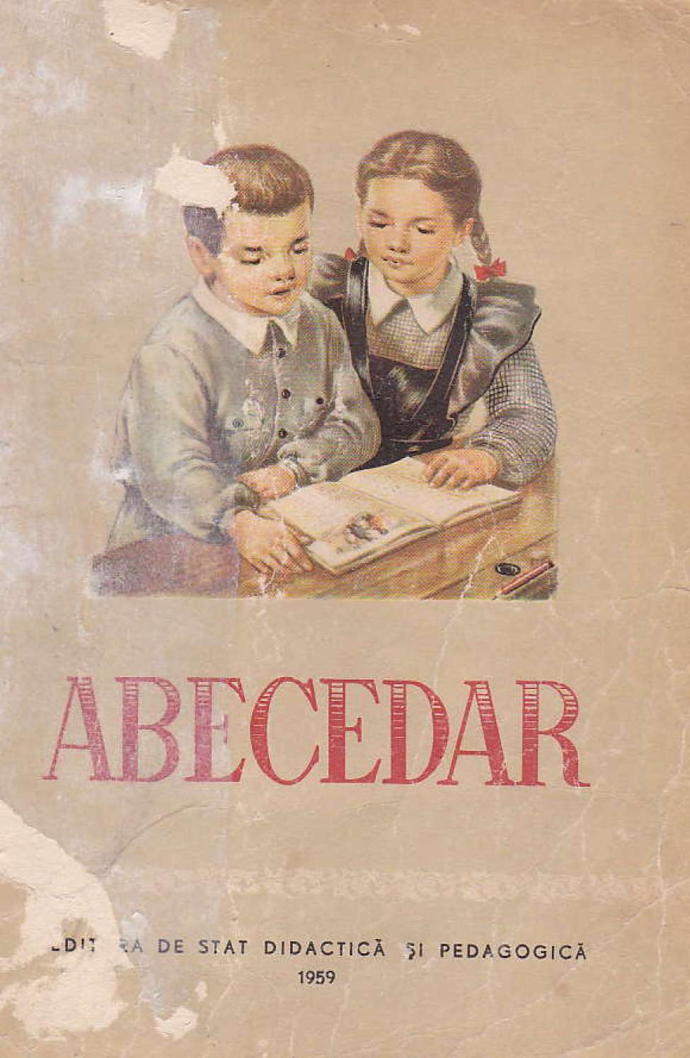 Comic Book Cover For Abecedar 1959