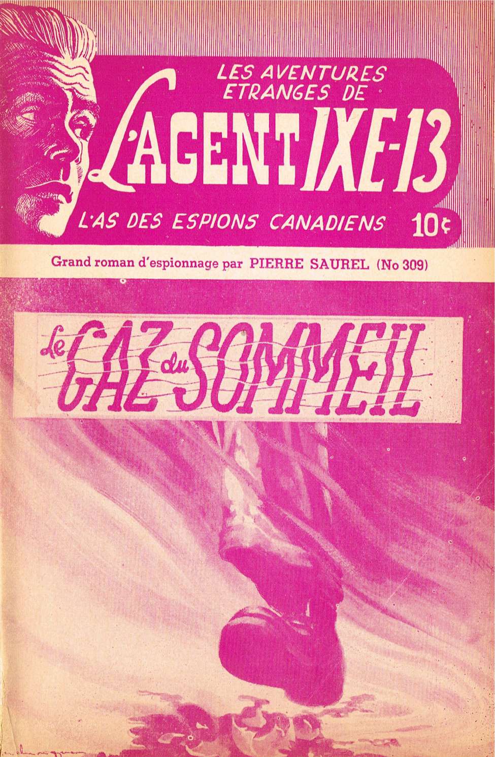 Book Cover For L'Agent IXE-13 v2 309 - Le Gaz du sommeil