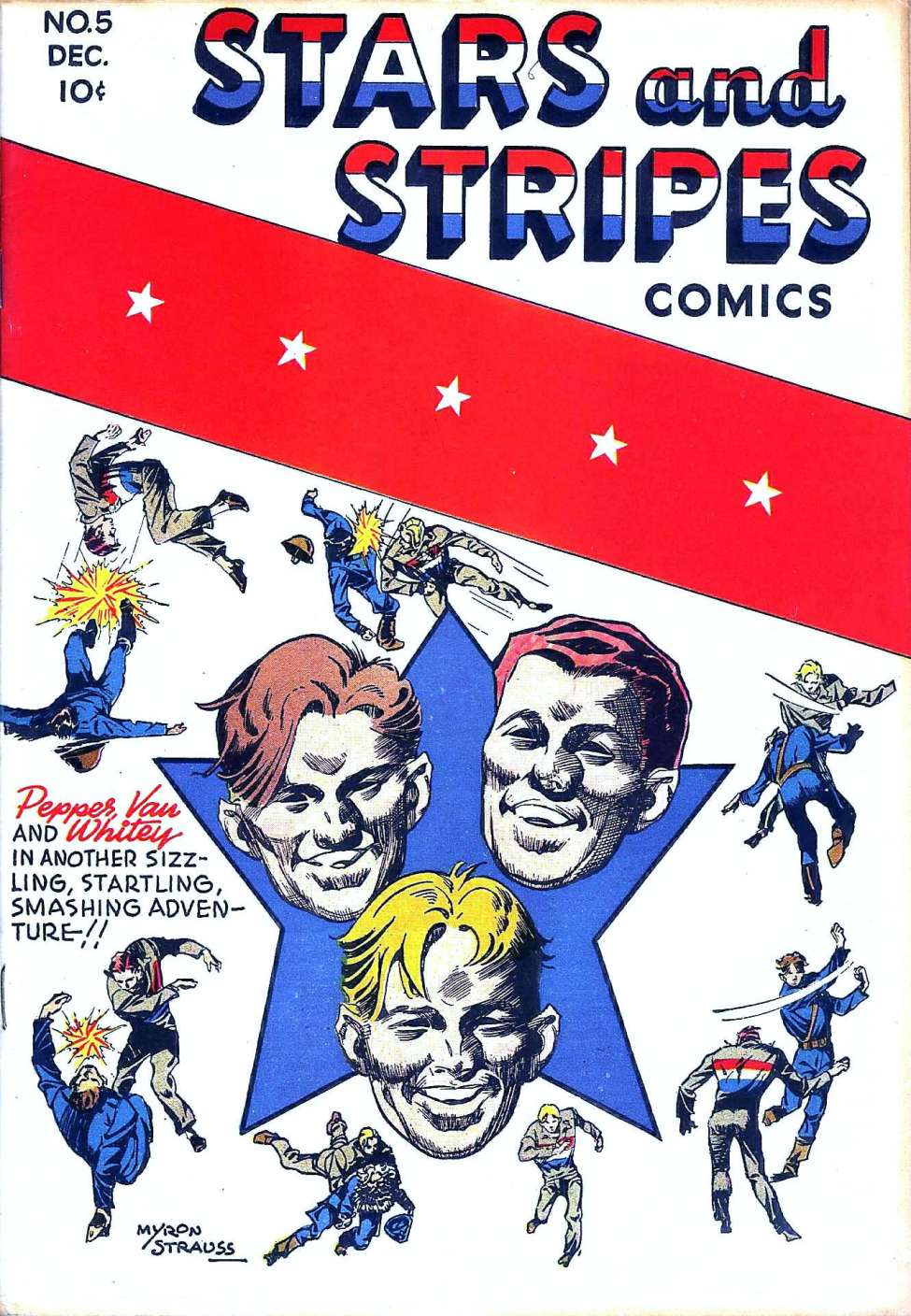 Comic Book Cover For Stars and Stripes 6