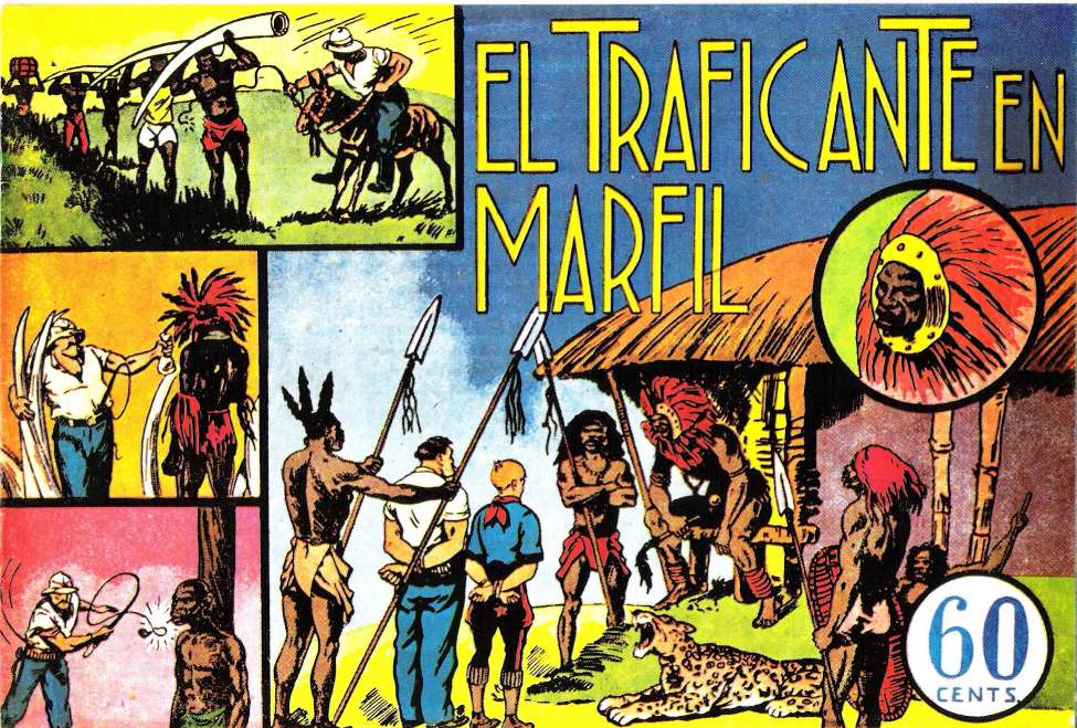 Comic Book Cover For Jorge y Fernando 4 - El traficante en marfil