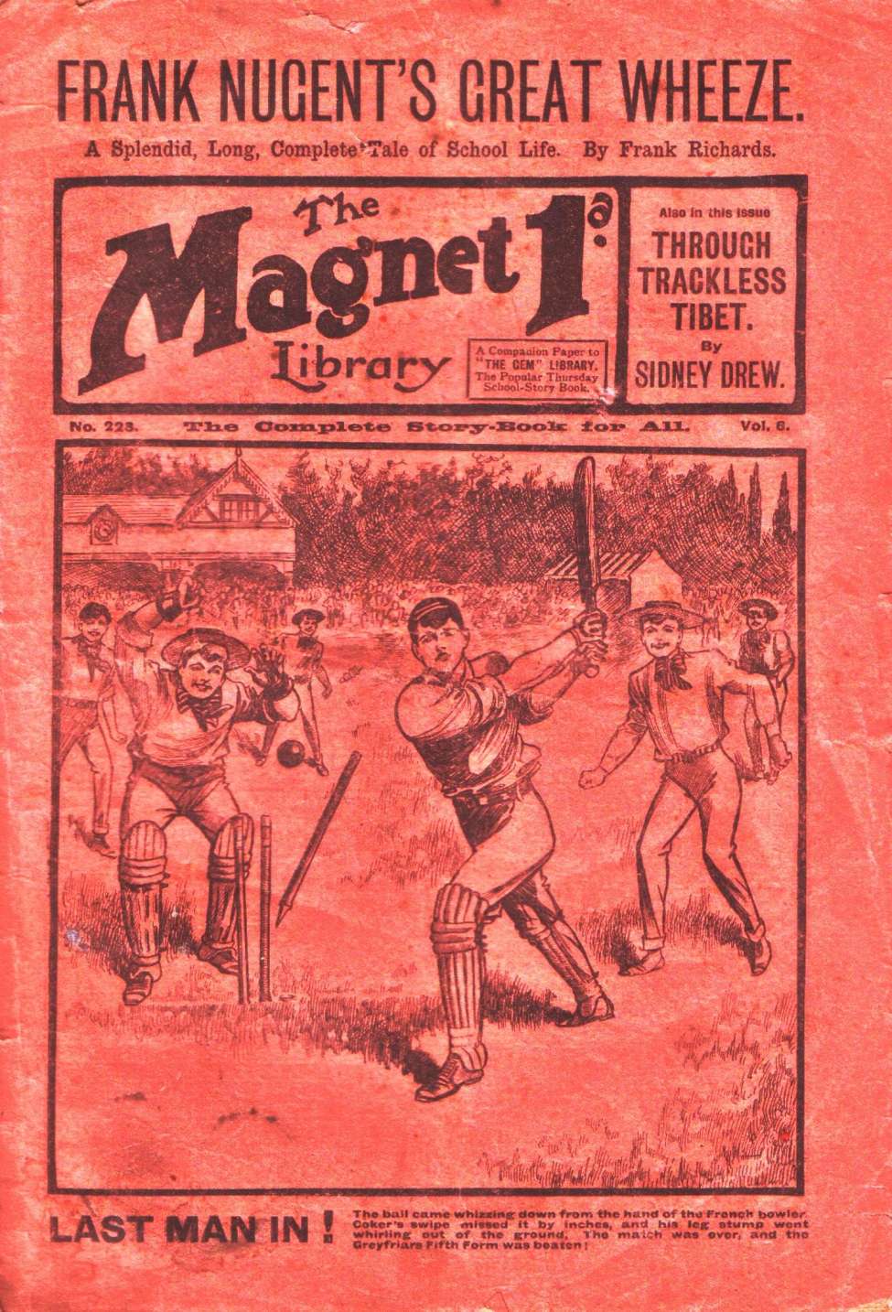 Book Cover For The Magnet 223 - Frank Nugent's Great Wheeze