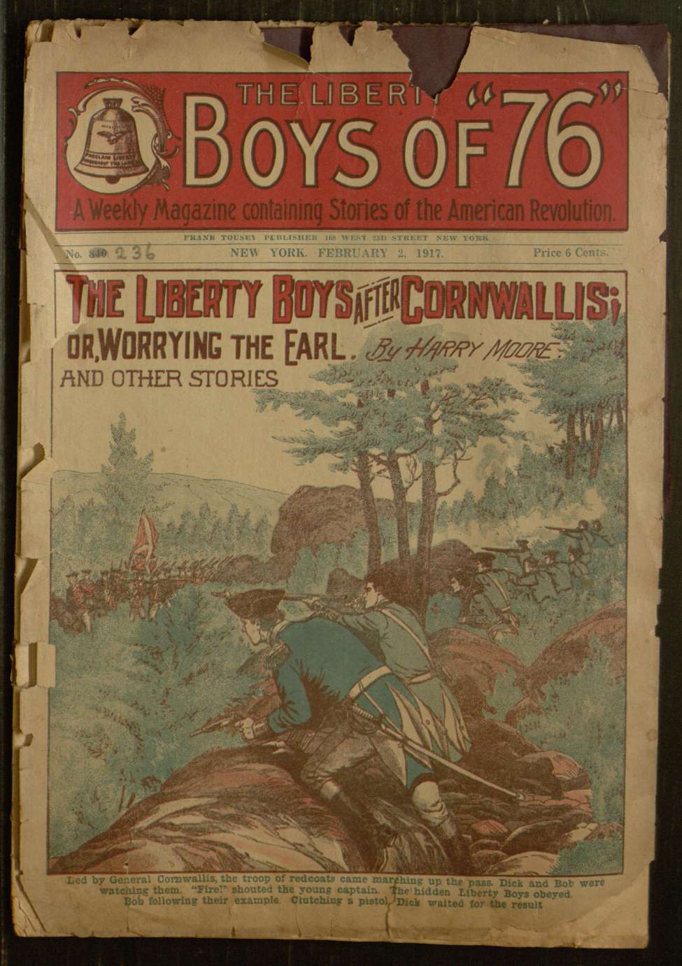 Book Cover For The Liberty Boys of 76 840 - The Liberty Boys After Cornwallis