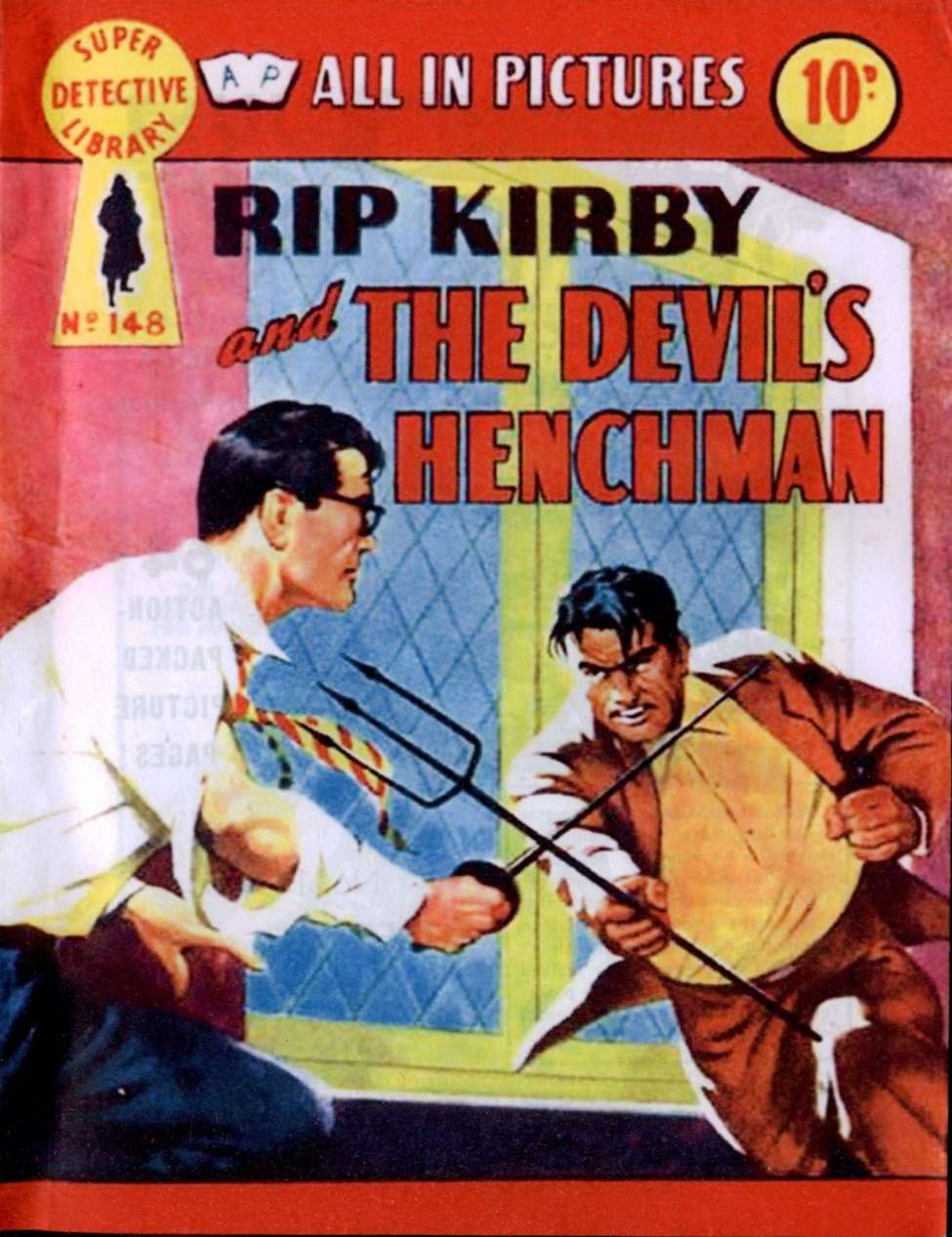 Book Cover For Super Detective Library 148 - The Devil's Henchman