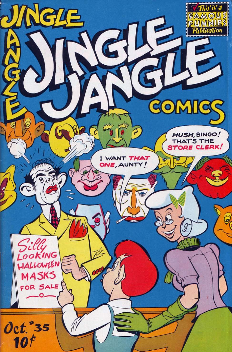 Comic Book Cover For Jingle Jangle Comics 35