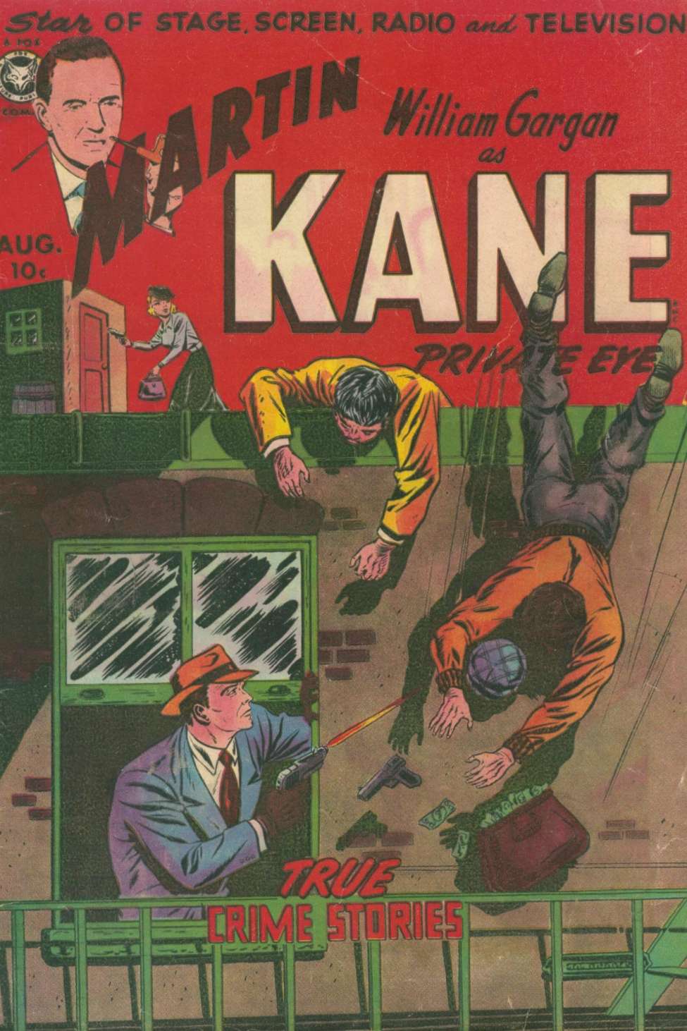 Comic Book Cover For Martin Kane Private Eye 2