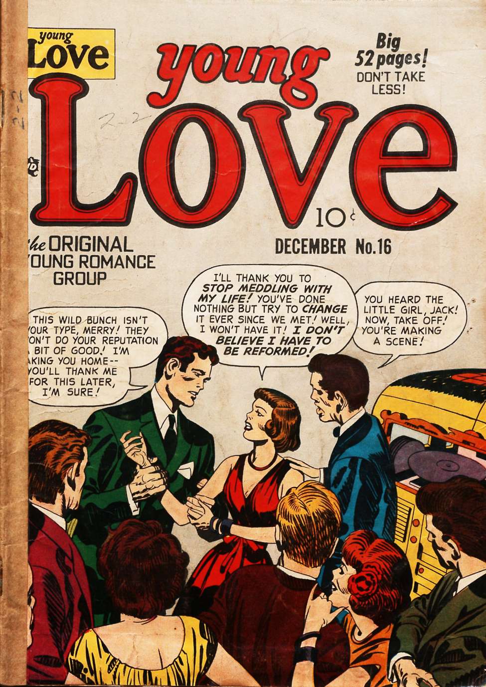 Comic Book Cover For Young Love 16