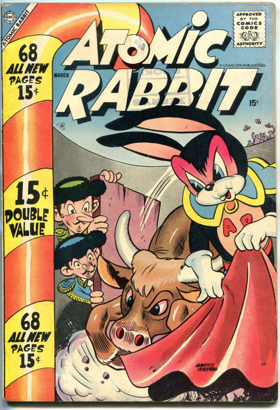 Comic Book Cover For Atomic Rabbit 11