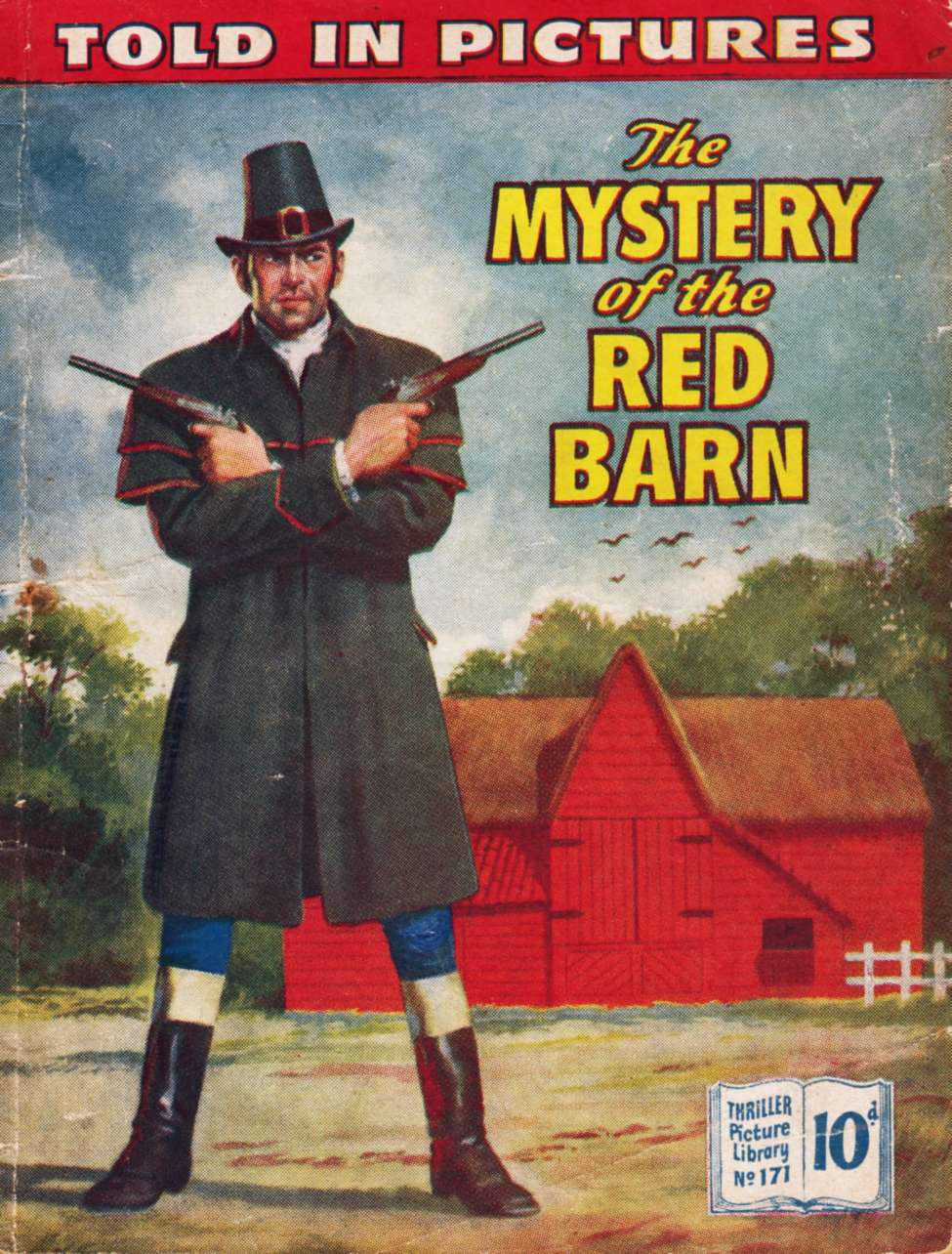 Book Cover For Thriller Picture Library 171 - The Mystery of the Red Barn