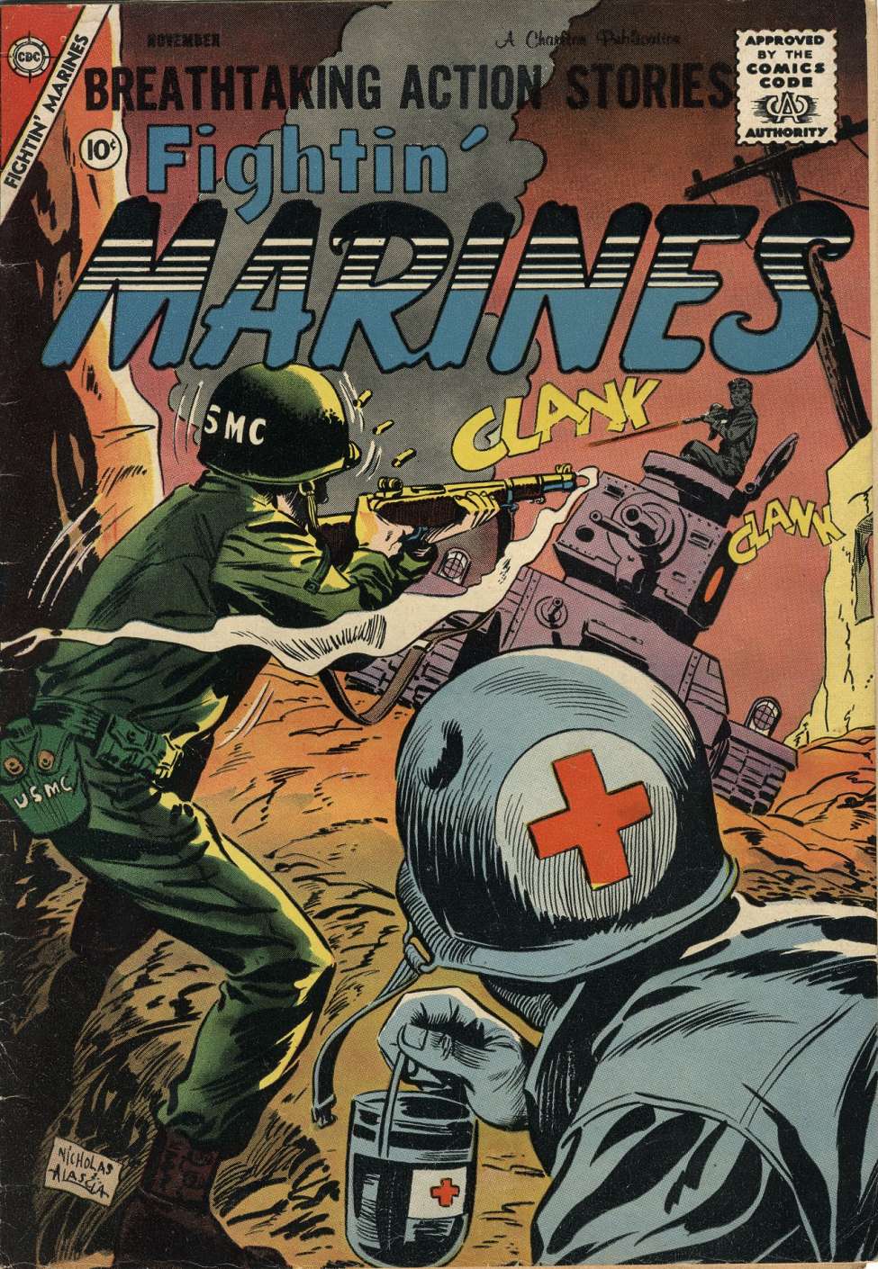 Book Cover For Fightin' Marines 27