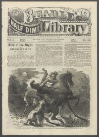Large Thumbnail For Beadle's Half Dime Library 23 - Nick o' the Night