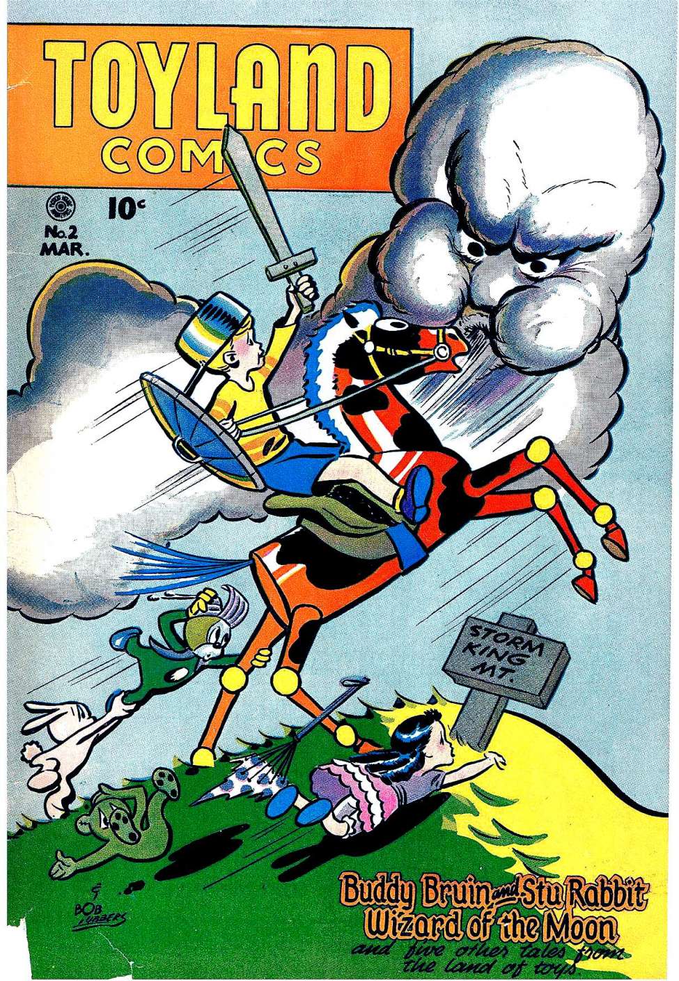 Comic Book Cover For Toyland Comics 2
