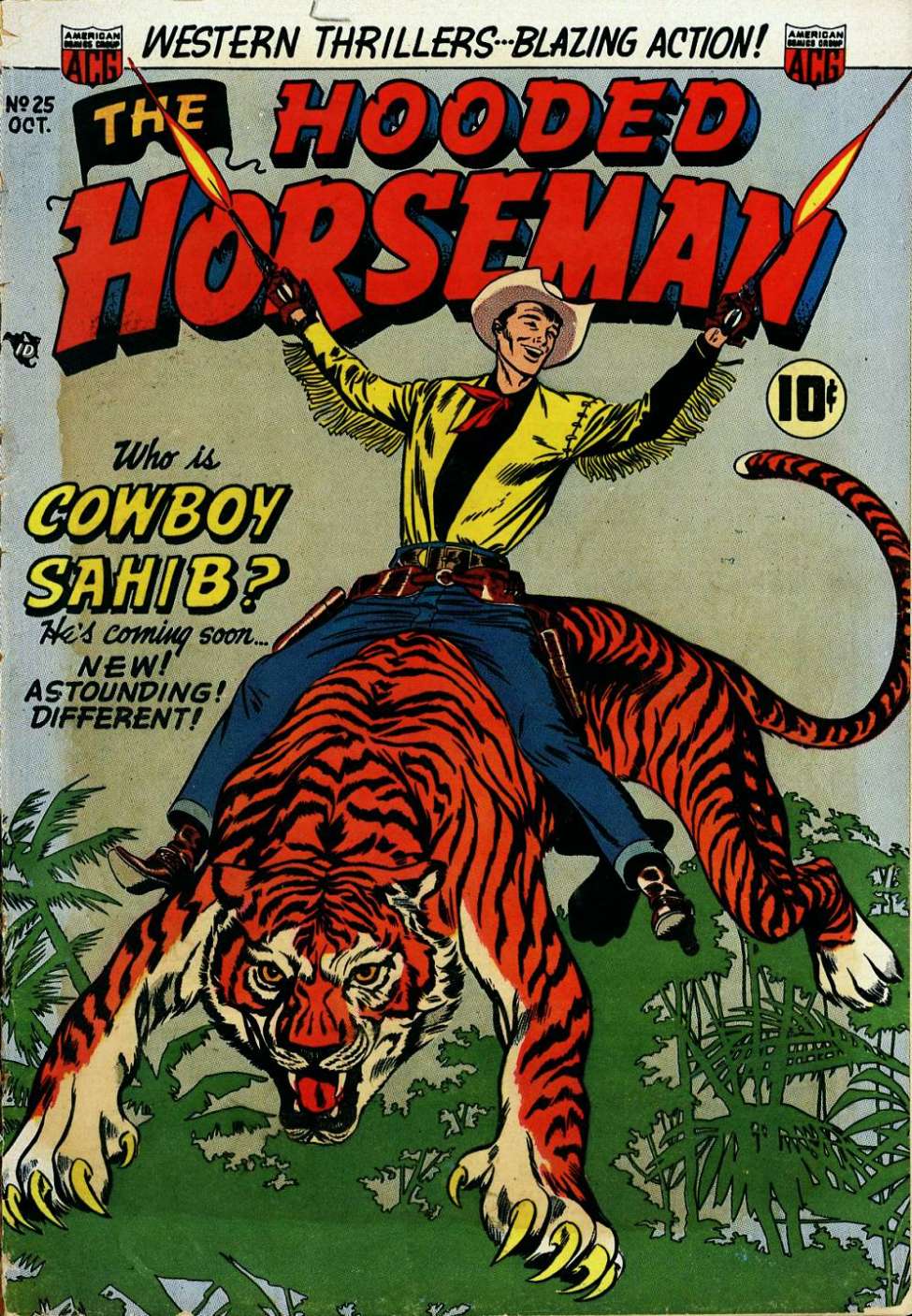 Comic Book Cover For The Hooded Horseman v1 25