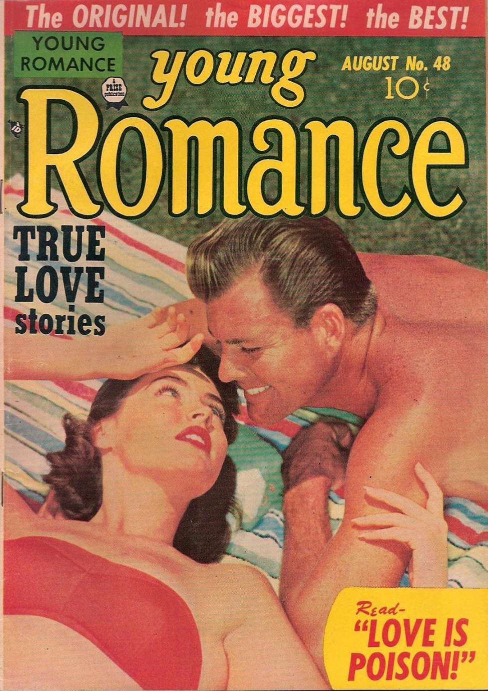 Comic Book Cover For Young Romance 48