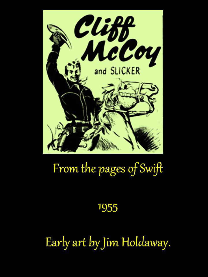 Comic Book Cover For Cliff McCoy & Slicker - Swift