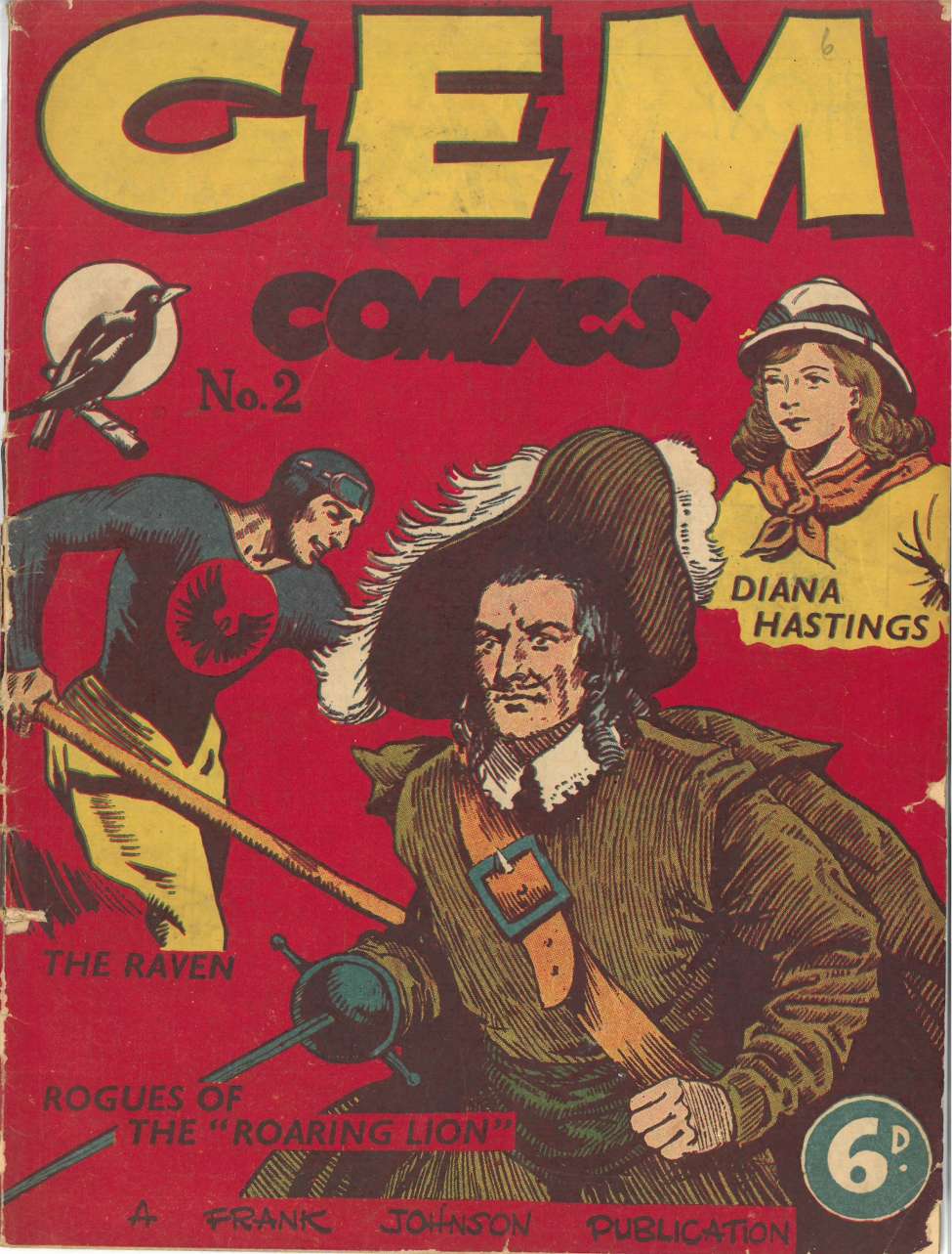Book Cover For Gem Comics 2