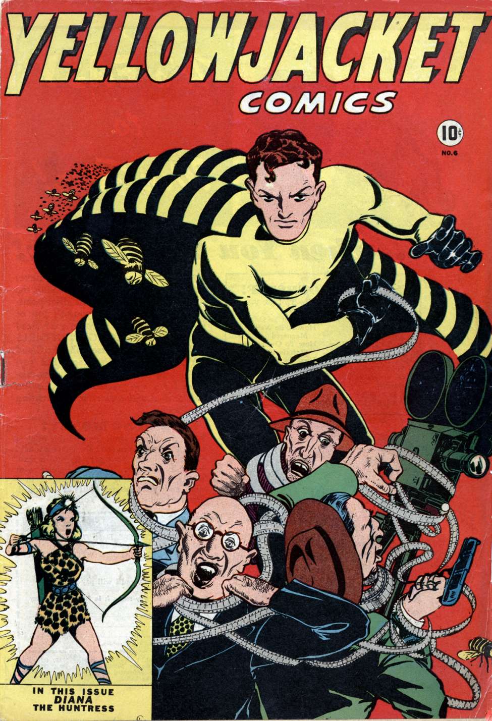 Comic Book Cover For Yellowjacket Comics 6