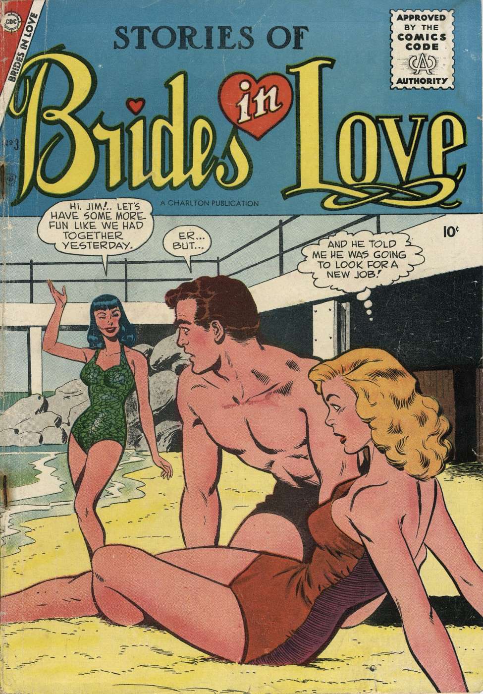 Comic Book Cover For Brides in Love 3