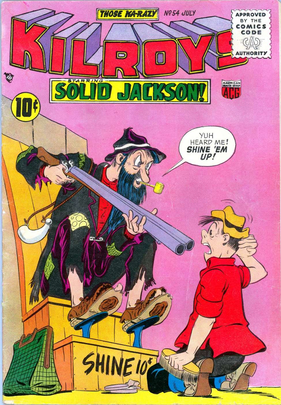 Comic Book Cover For The Kilroys 54