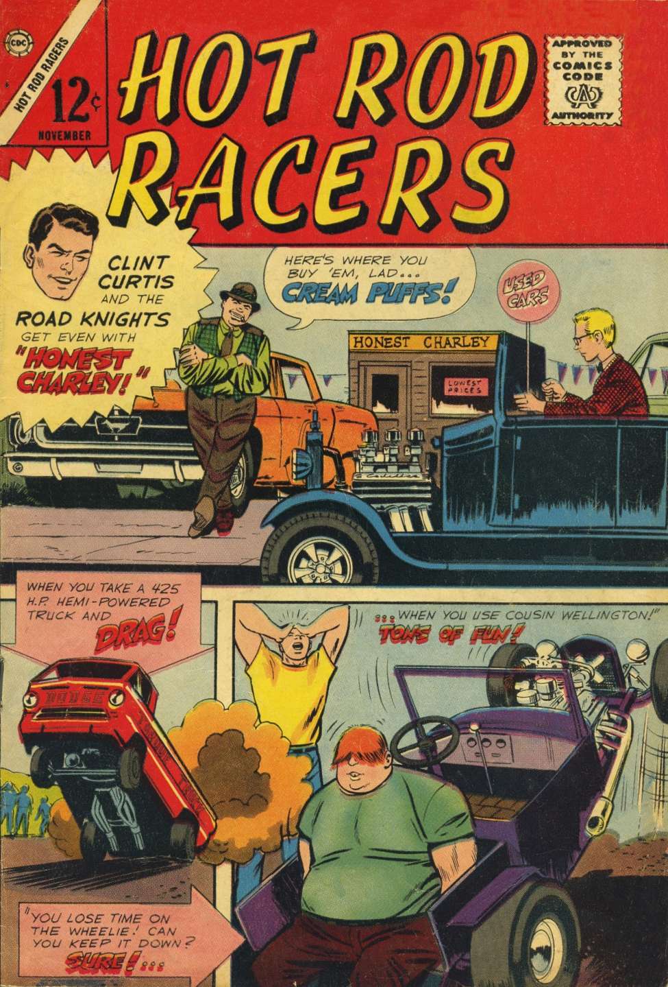 Comic Book Cover For Hot Rod Racers 6
