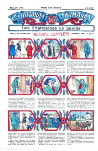 Large Thumbnail For Les Histoires en Images 173 - Les Châtelaines de Saville