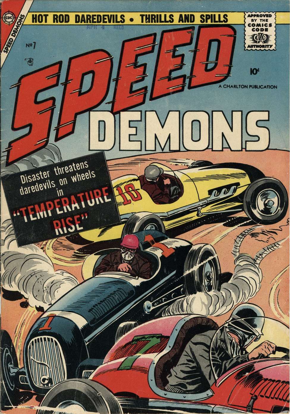 Comic Book Cover For Speed Demons 7