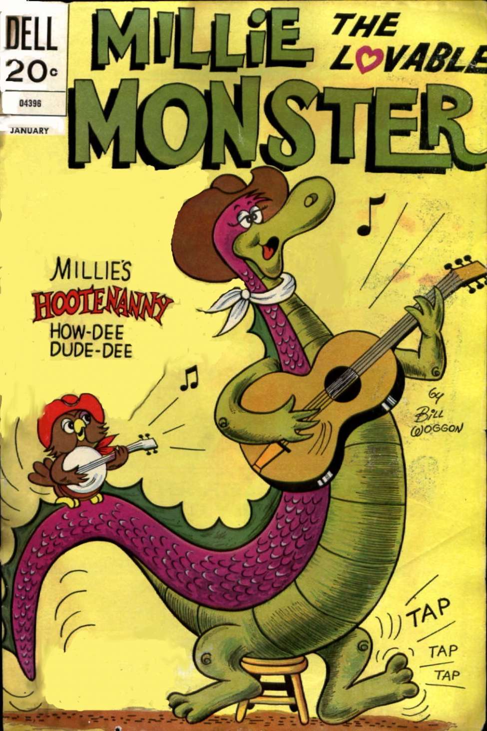 Comic Book Cover For Millie the Lovable Monster 6