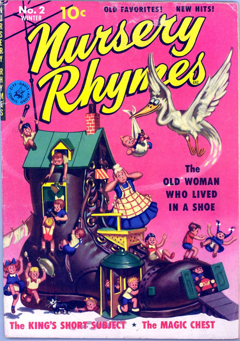 Comic Book Cover For Nursery Rhymes 2
