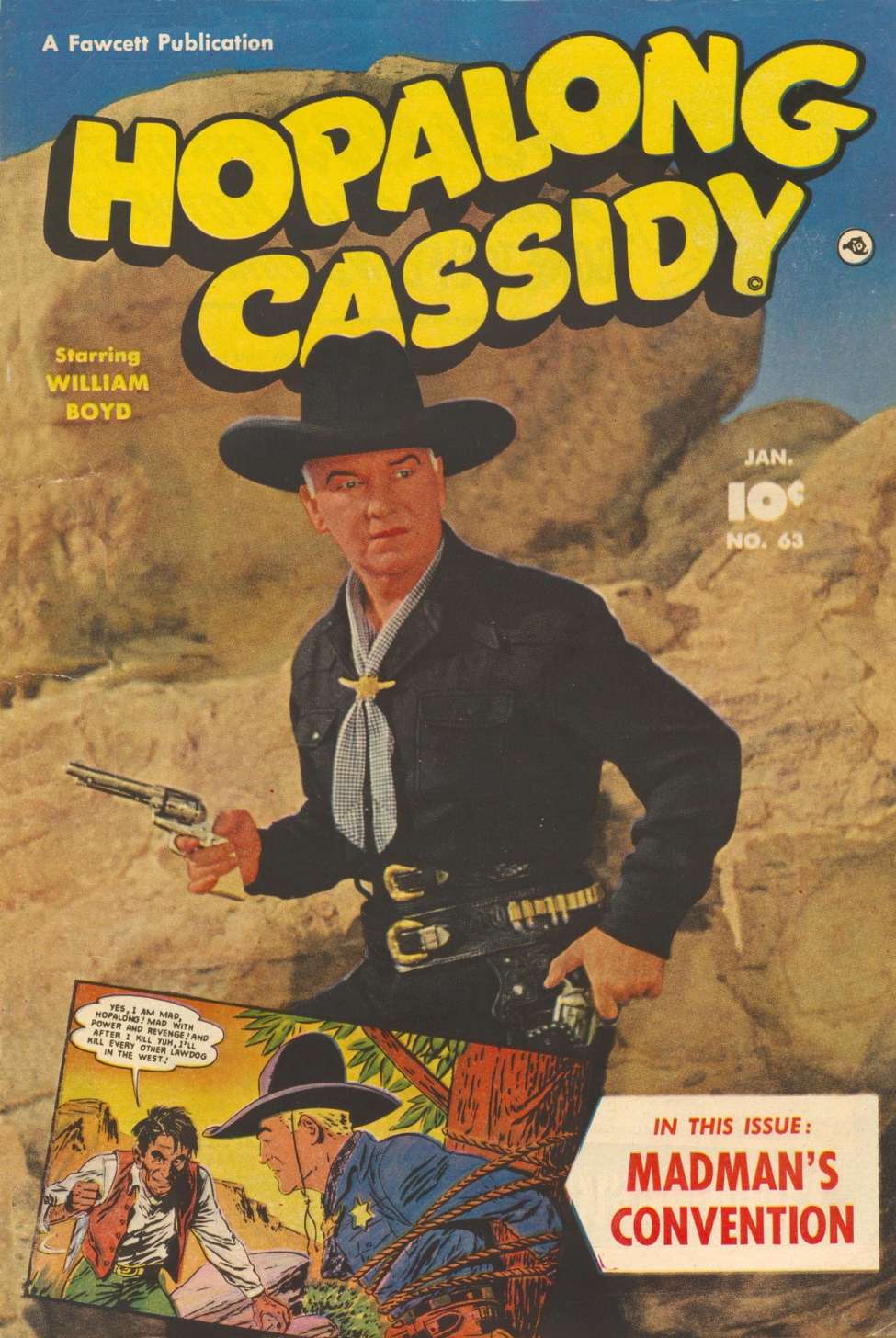 Book Cover For Hopalong Cassidy 63 - Version 2